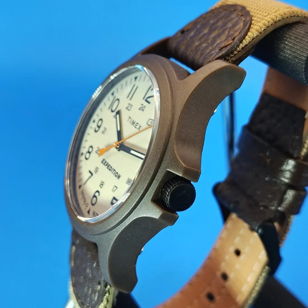 New! 2018 Timex Expedition Indiglo Date 40mm Mens Quartz Field Watch NOS